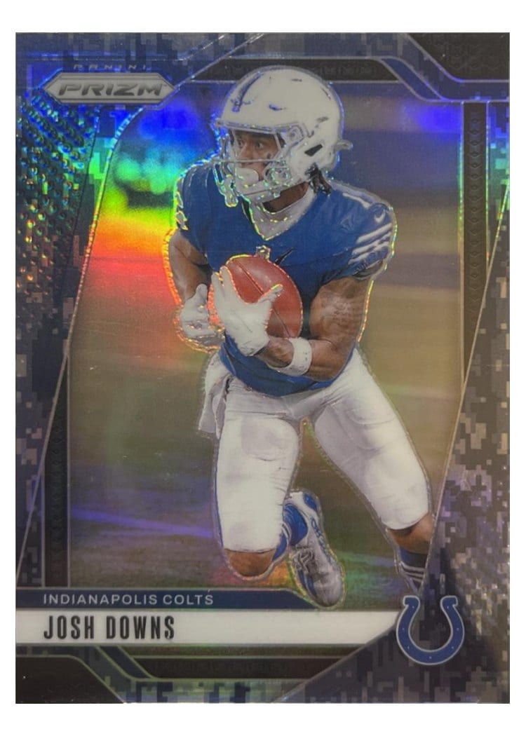 2024 Panini Prizm Base Set Josh Downs #122 card