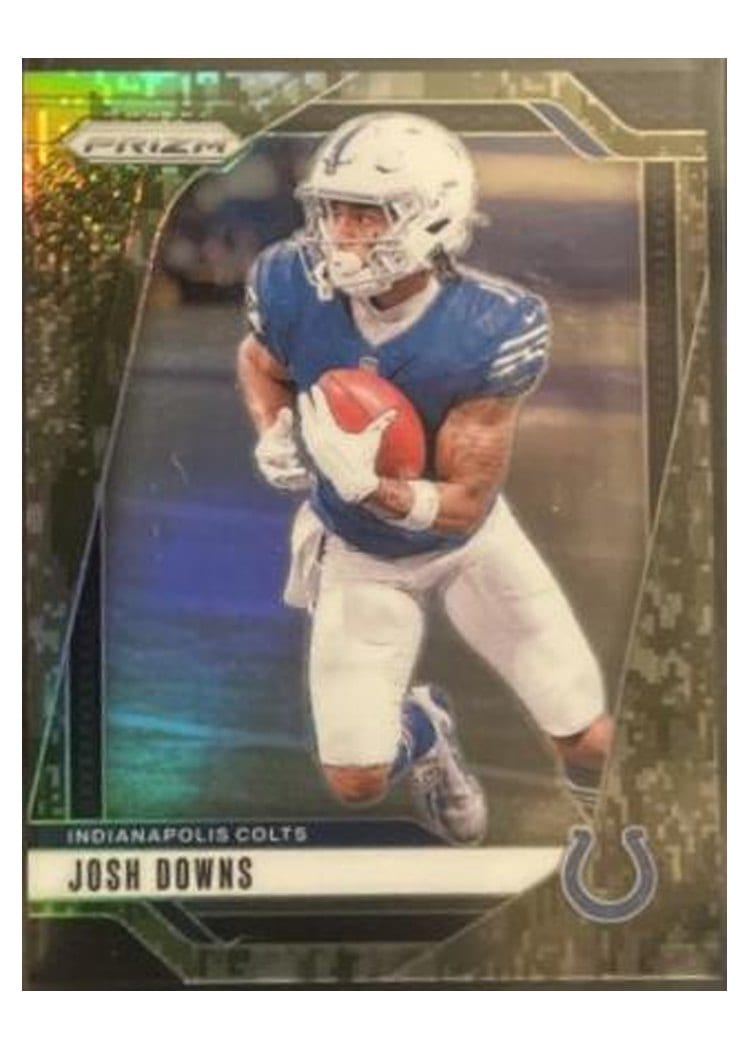 2024 Panini Prizm Base Set Josh Downs #122 card