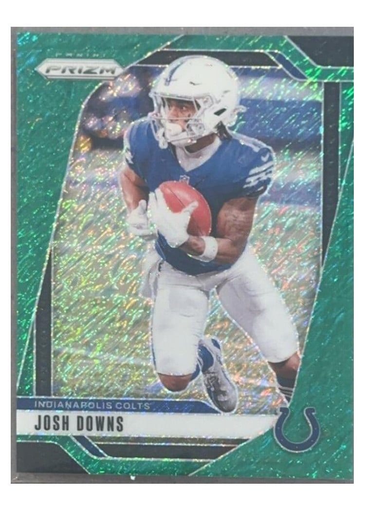 2024 Panini Prizm Base Set Josh Downs #122 card