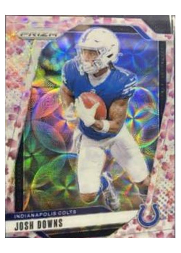 2024 Panini Prizm Base Set Josh Downs #122 card