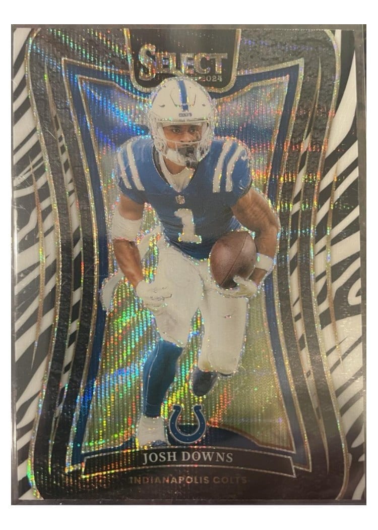 2024 Panini Select Base Set Josh Downs #354 card