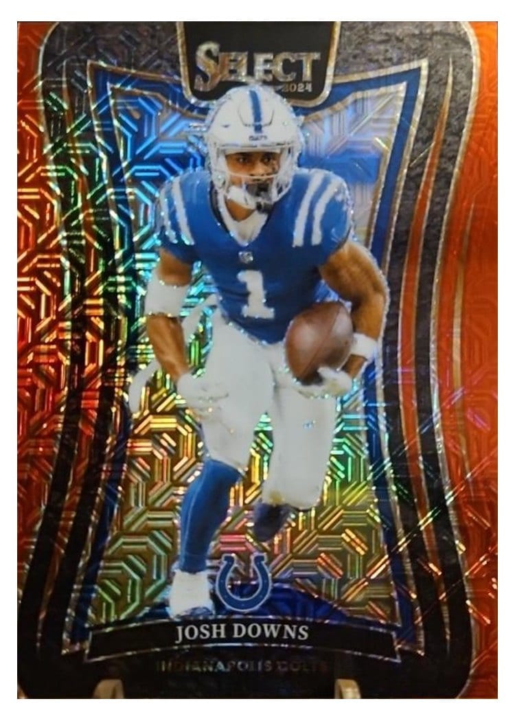 2024 Panini Select Base Set Josh Downs #354 card