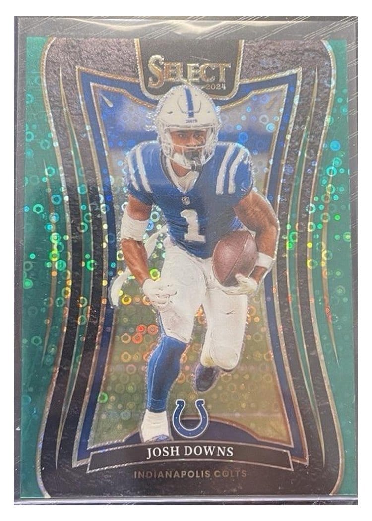 2024 Panini Select Base Set Josh Downs #354 card