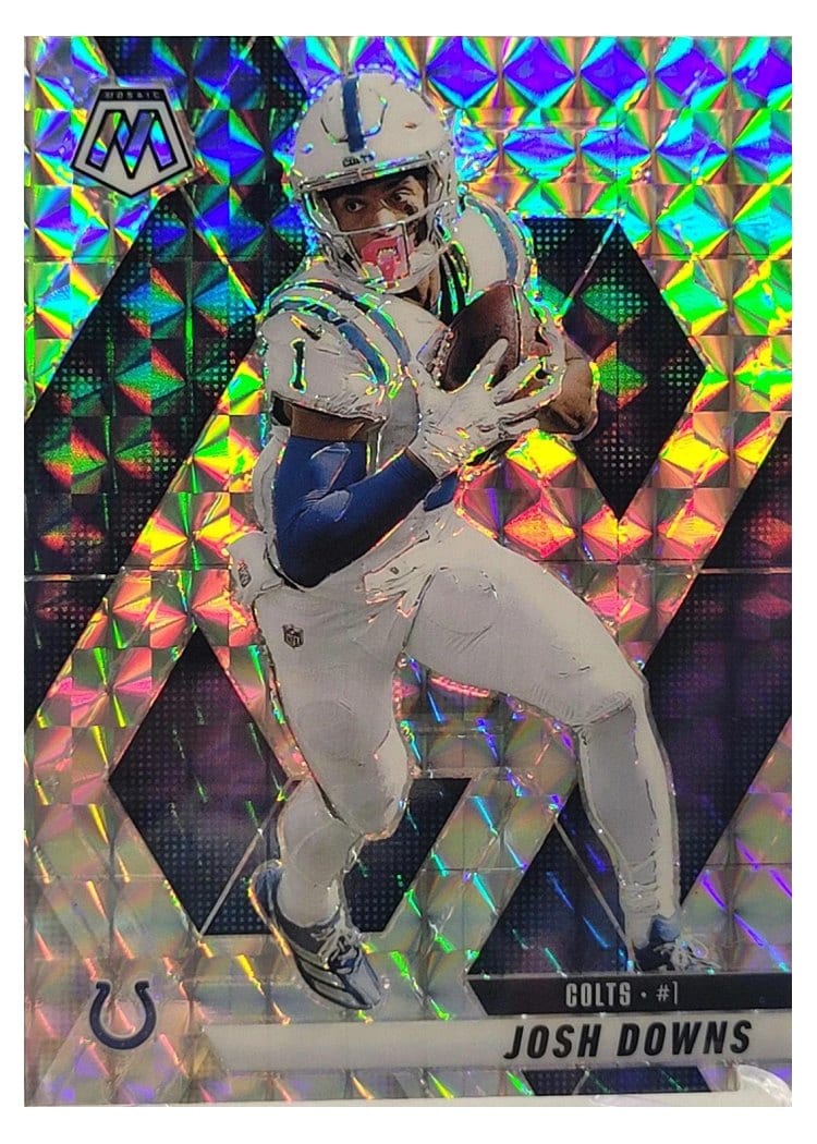 2025 Panini Mosaic Base Set Josh Downs #145 card