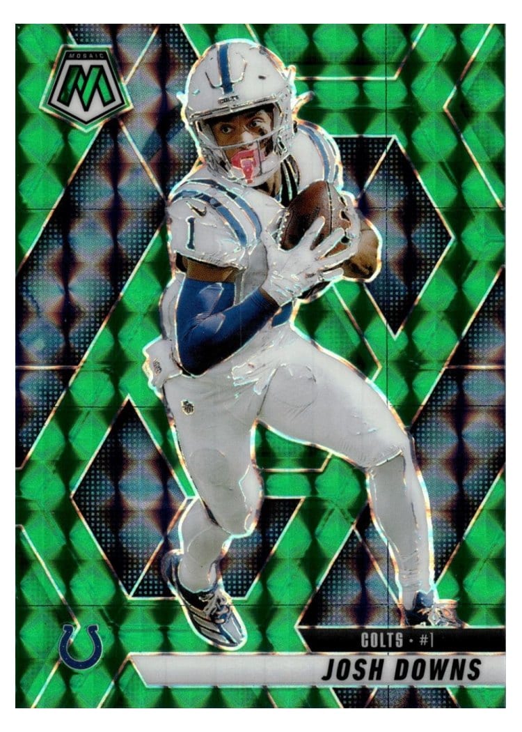 2025 Panini Mosaic Base Set Josh Downs #145 card