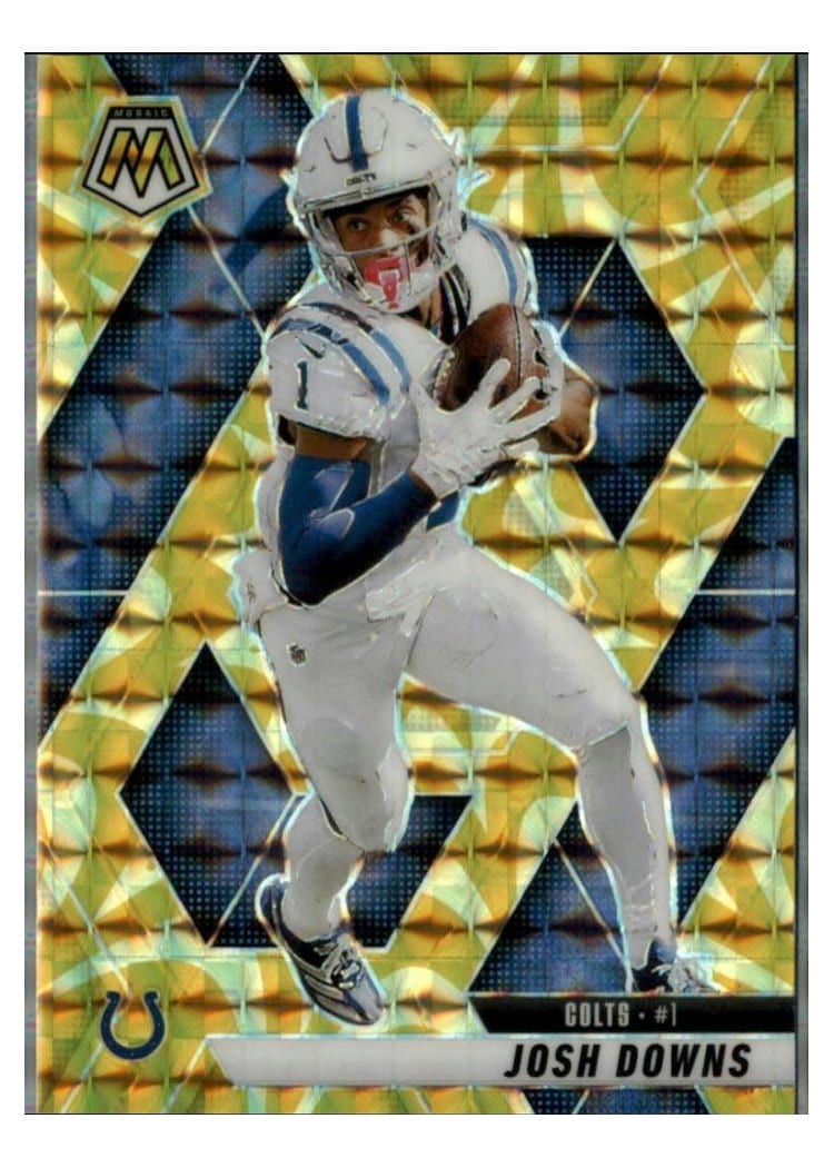 2025 Panini Mosaic Base Set Josh Downs #145 card
