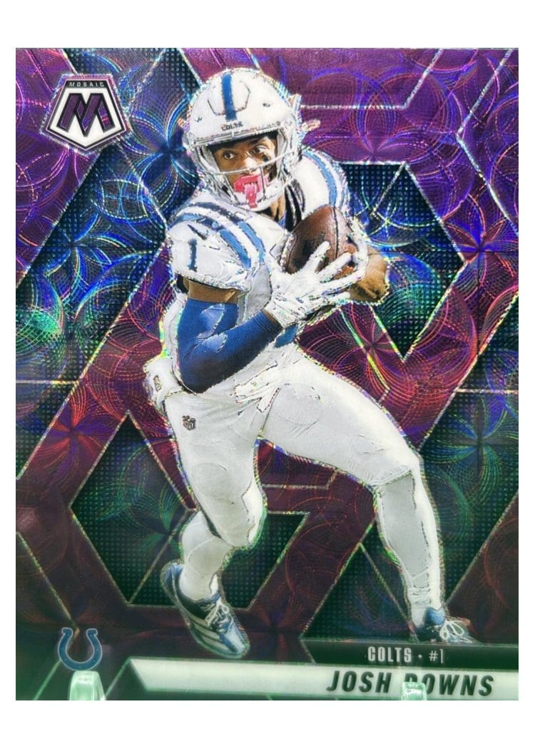 2025 Panini Mosaic Base Set Josh Downs #145 card