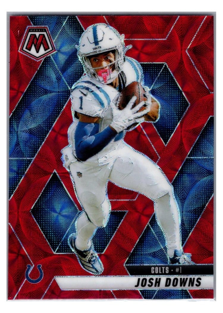 2025 Panini Mosaic Base Set Josh Downs #145 card