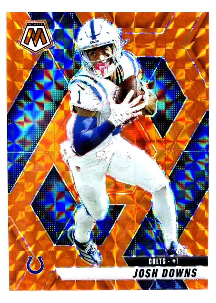 2025 Panini Mosaic Base Set Josh Downs #145 card