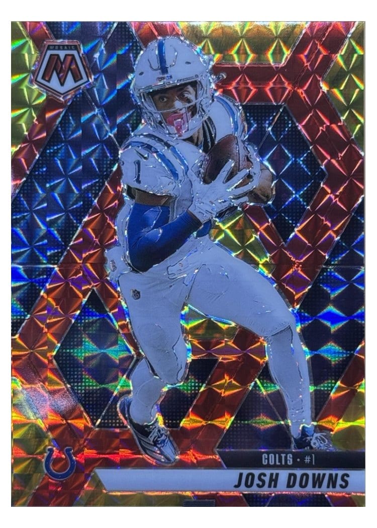 2025 Panini Mosaic Base Set Josh Downs #145 card