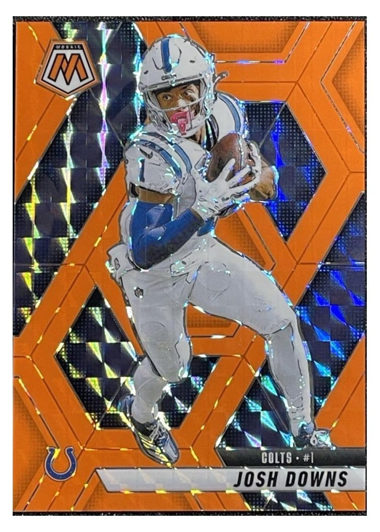 2025 Panini Mosaic Base Set Josh Downs #145 card