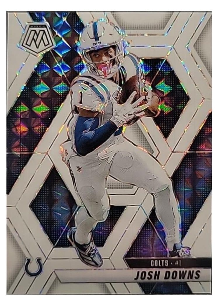 2025 Panini Mosaic Base Set Josh Downs #145 card