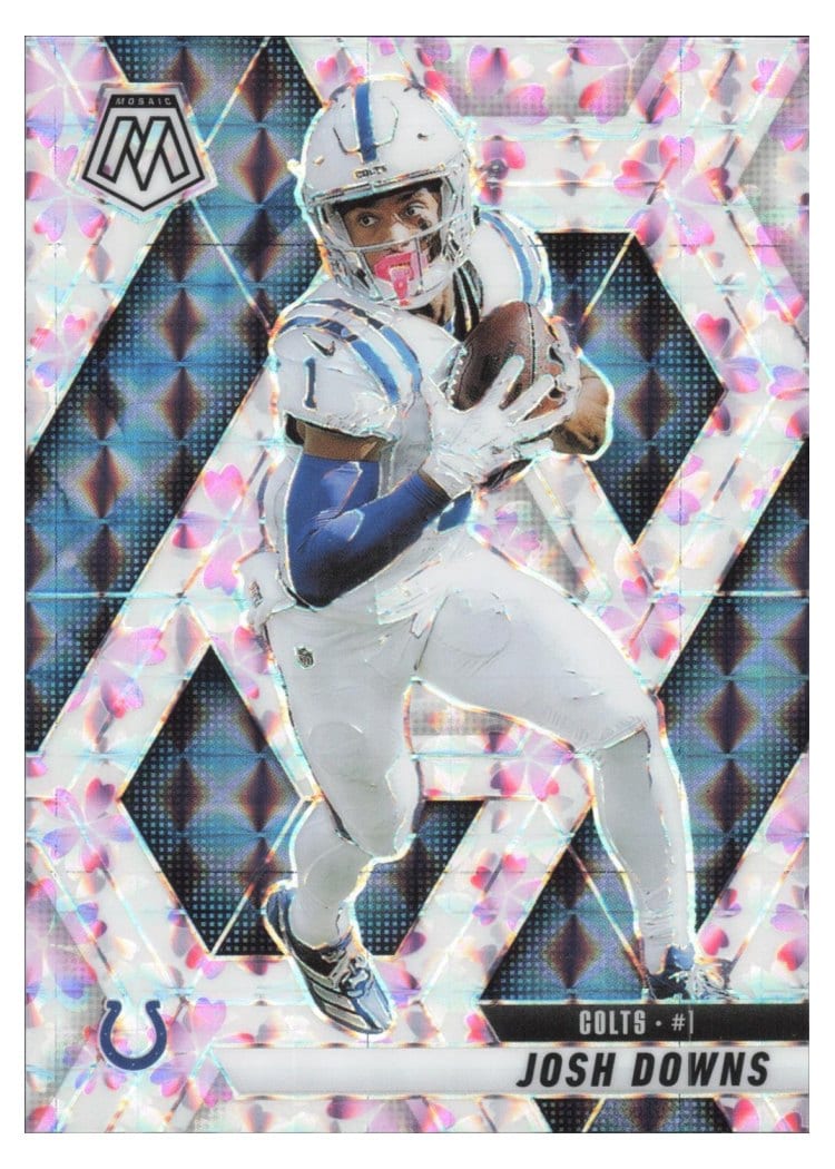 2025 Panini Mosaic Base Set Josh Downs #145 card