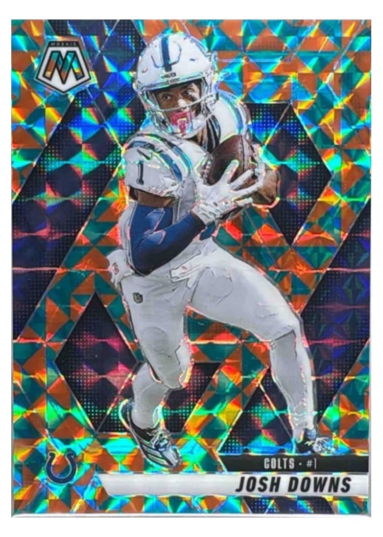 2025 Panini Mosaic Base Set Josh Downs #145 card