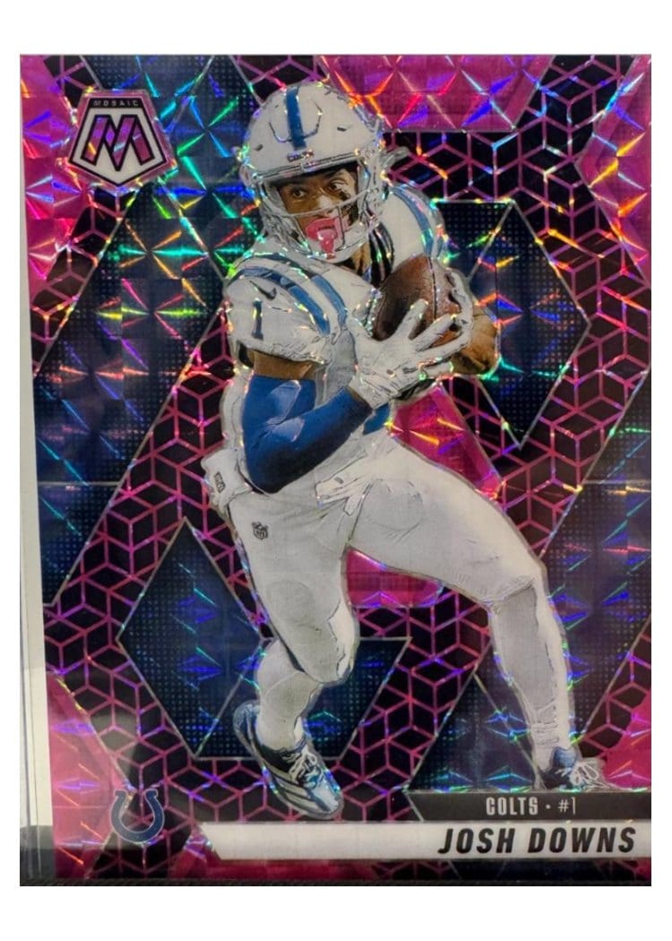 2025 Panini Mosaic Base Set Josh Downs #145 card