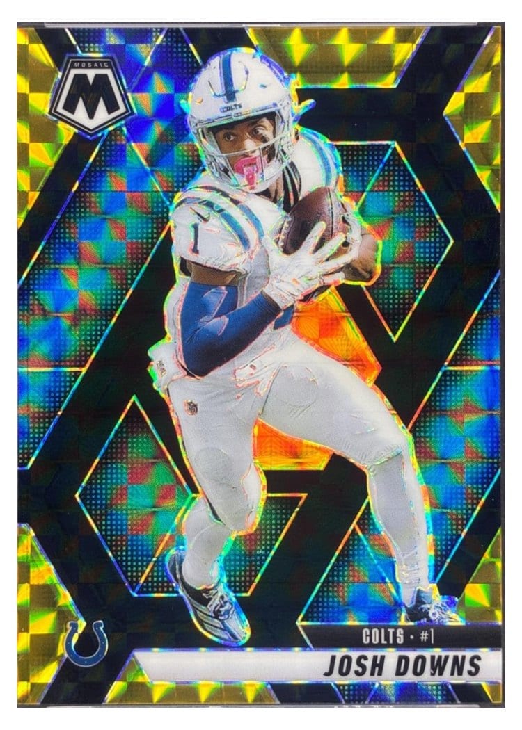 2025 Panini Mosaic Base Set Josh Downs #145 card