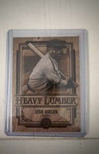 2025 Topps Update Heavy Lumber Josh Gibson #HL-63 card