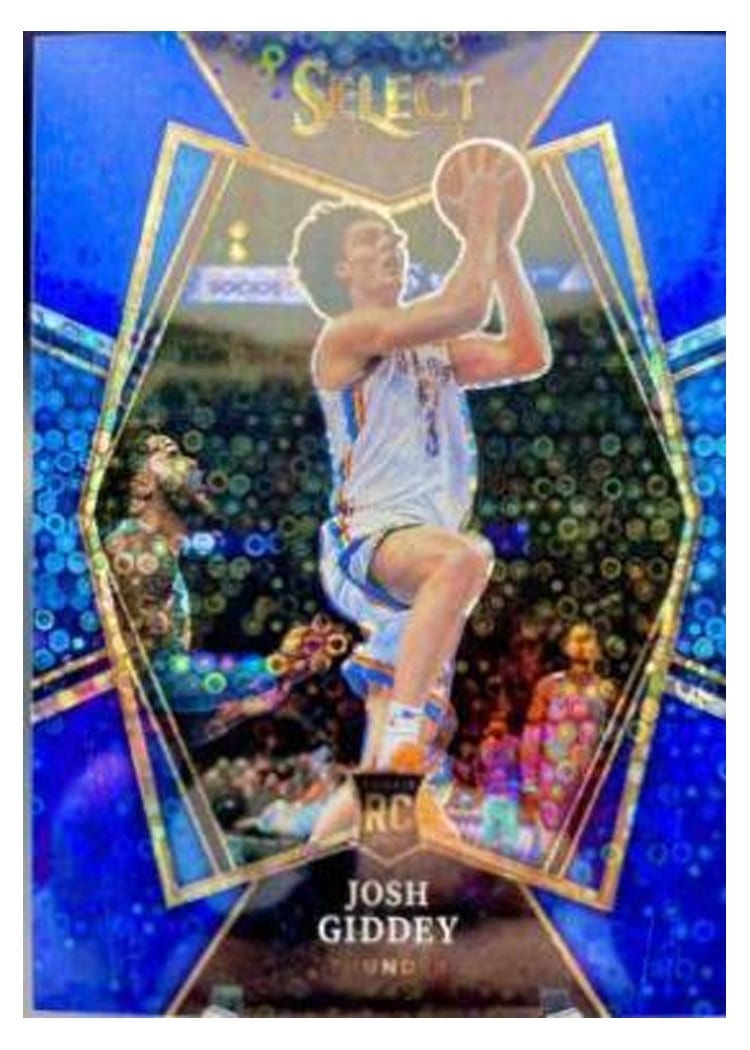 2021-22 Panini Select Base Set Josh Giddey #143 card