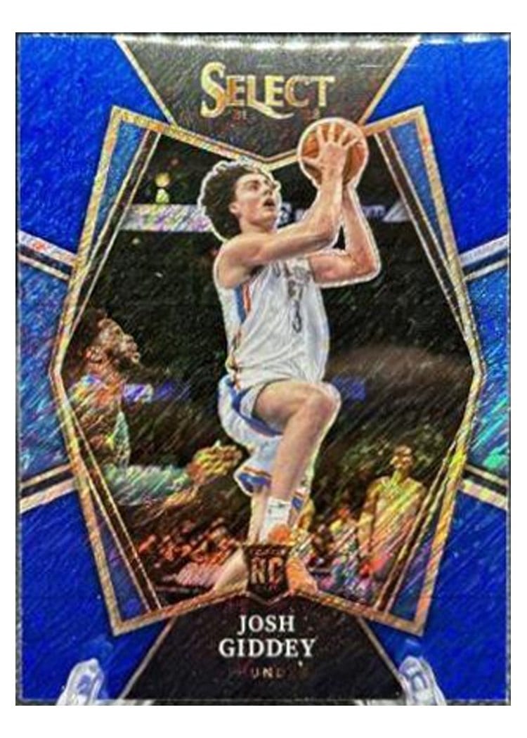 2021-22 Panini Select Base Set Josh Giddey #143 card