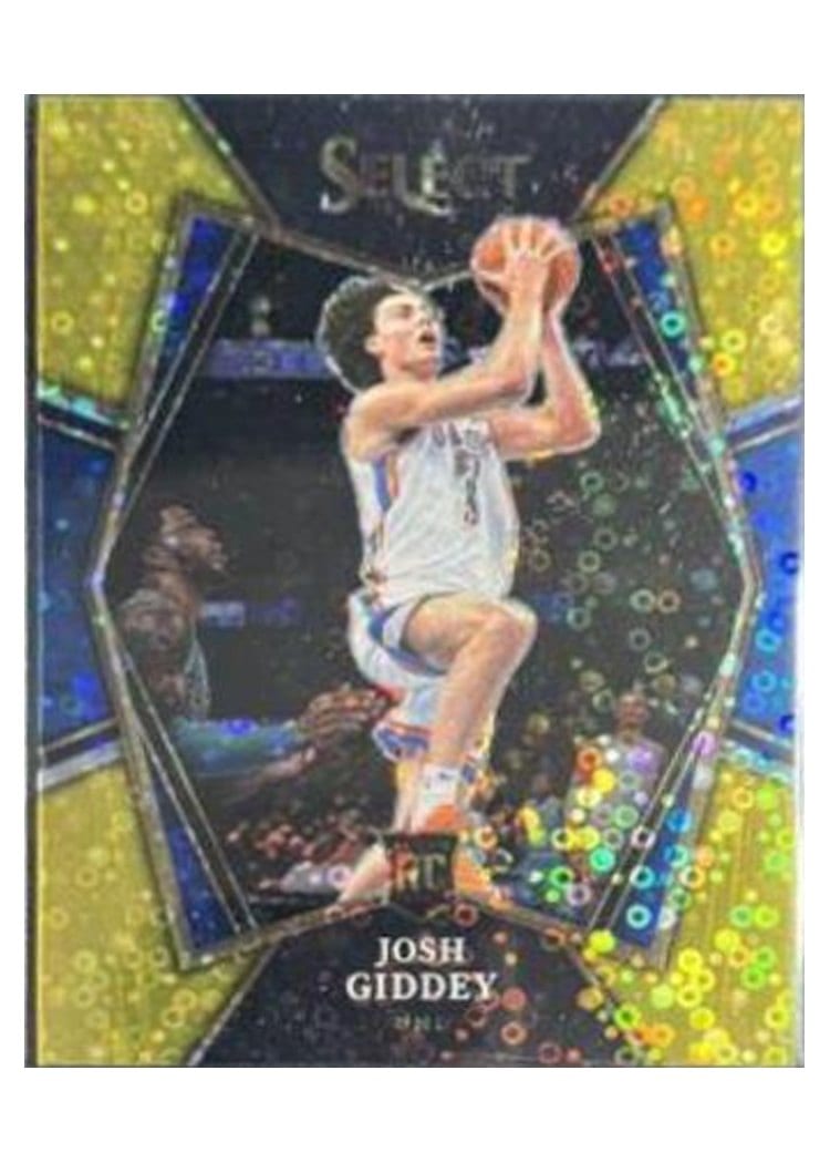 2021-22 Panini Select Base Set Josh Giddey #143 card