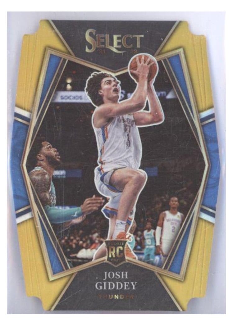 2021-22 Panini Select Base Set Josh Giddey #143 card