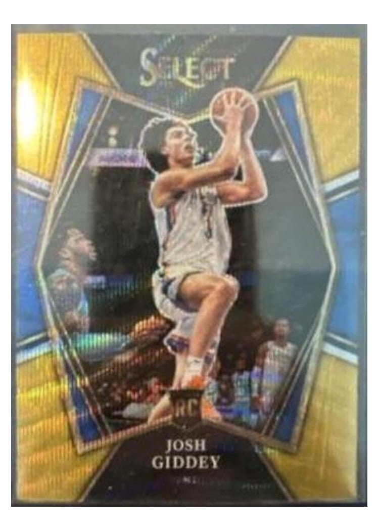 2021-22 Panini Select Base Set Josh Giddey #143 card