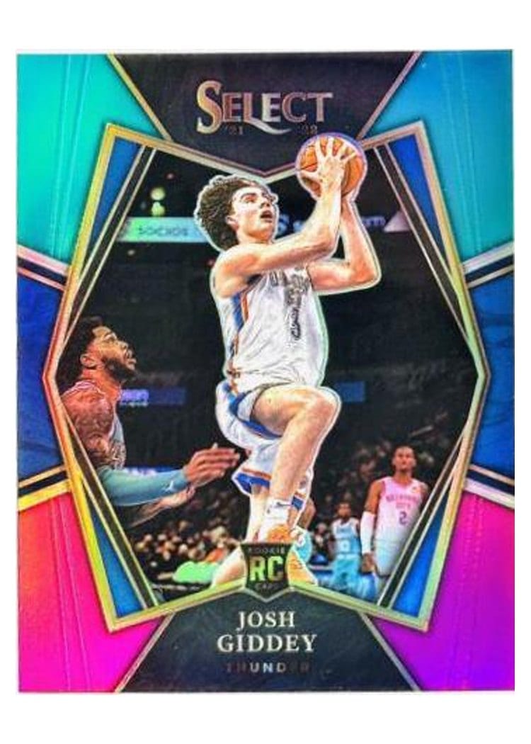 2021-22 Panini Select Base Set Josh Giddey #143 card
