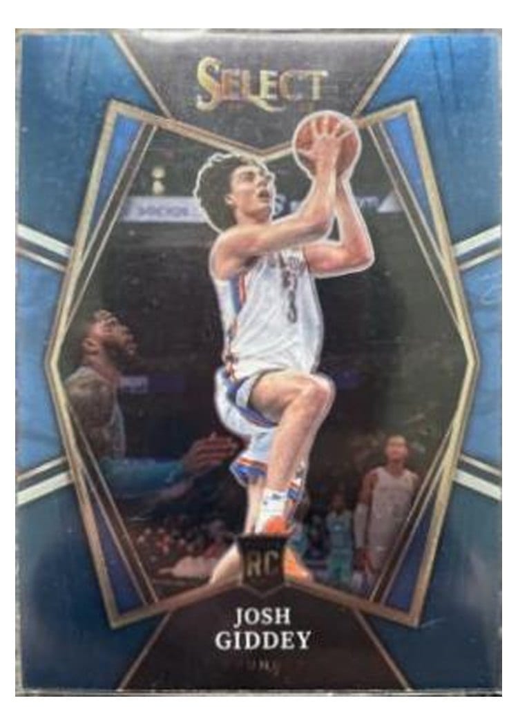 2021-22 Panini Select Base Set Josh Giddey #143 card