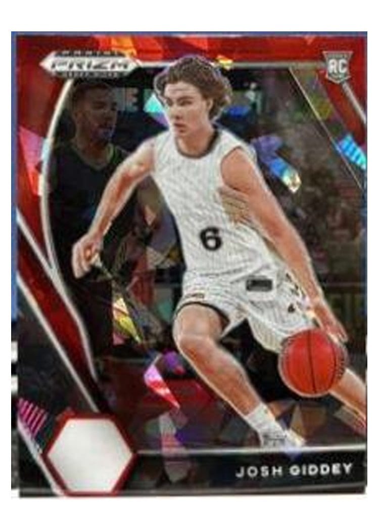 2021-22 Panini Select Base Set Josh Giddey #256 card