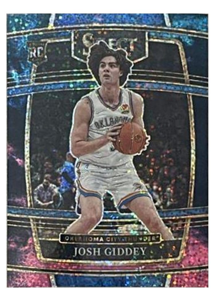 2021-22 Panini Select Base Set Josh Giddey #58 card