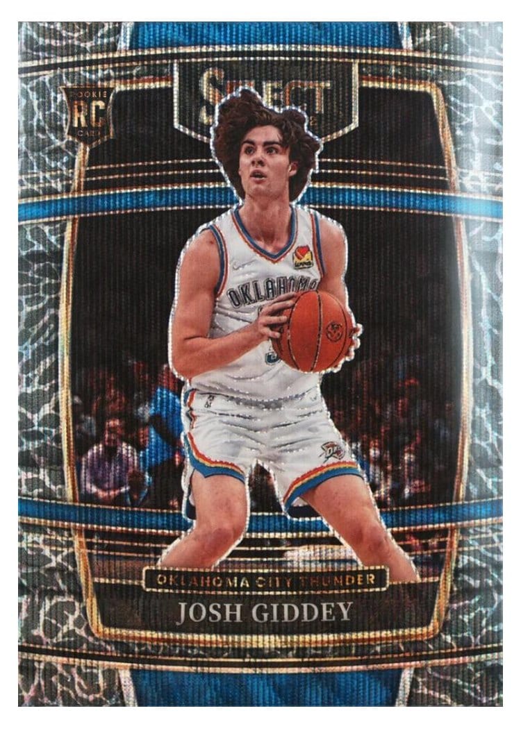 2021-22 Panini Select Base Set Josh Giddey #58 card