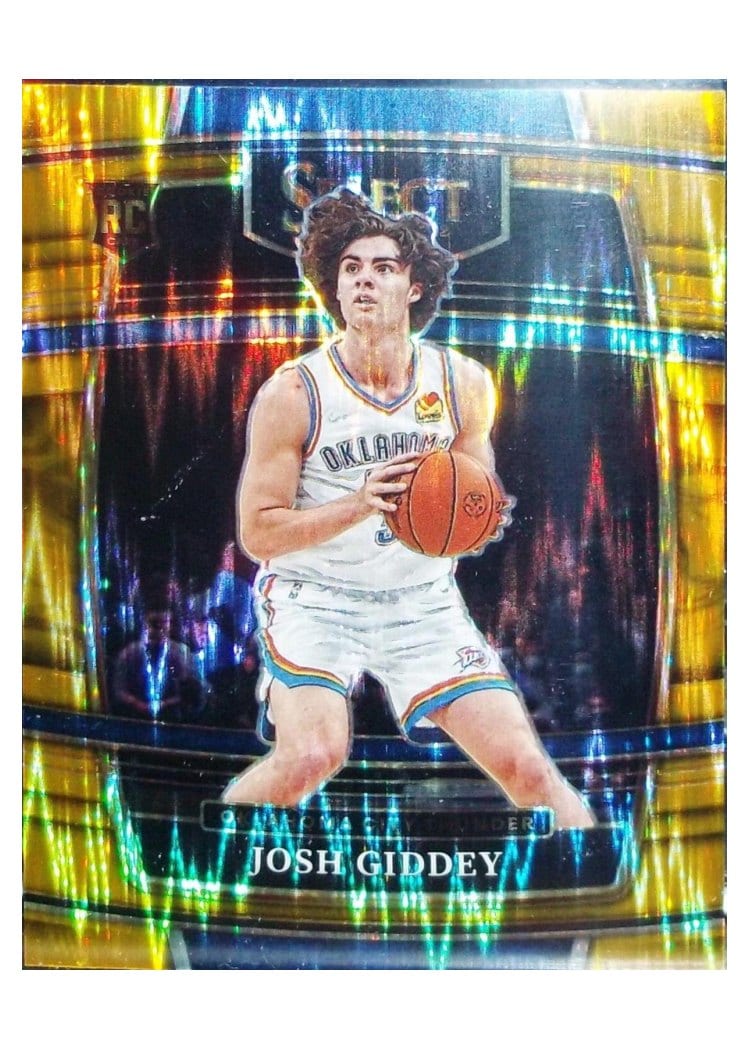 2021-22 Panini Select Base Set Josh Giddey #58 card