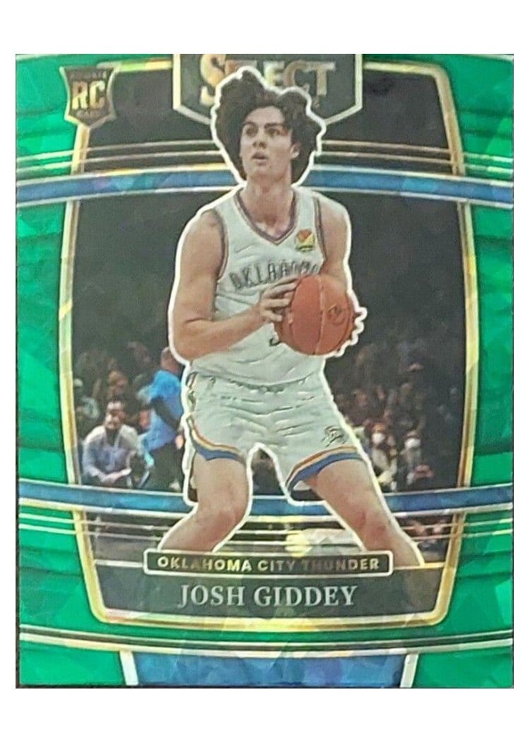 2021-22 Panini Select Base Set Josh Giddey #58 card