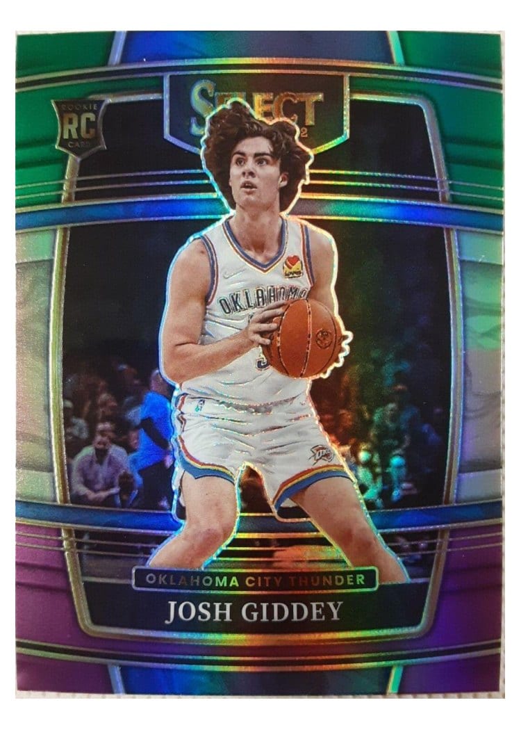 2021-22 Panini Select Base Set Josh Giddey #58 card