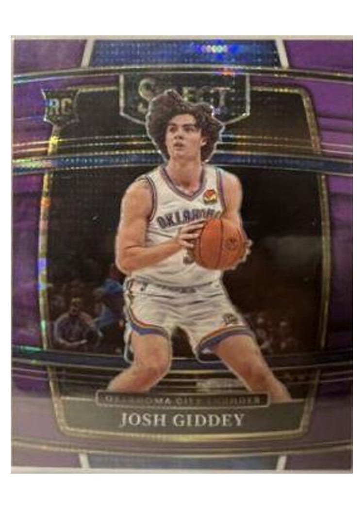 2021-22 Panini Select Base Set Josh Giddey #58 card