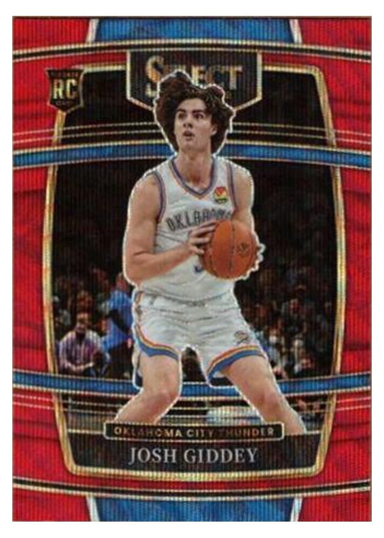 2021-22 Panini Select Base Set Josh Giddey #58 card