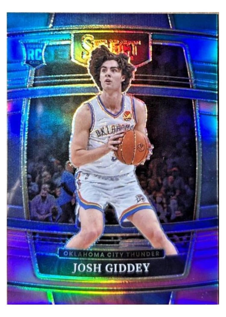 2021-22 Panini Select Base Set Josh Giddey #58 card