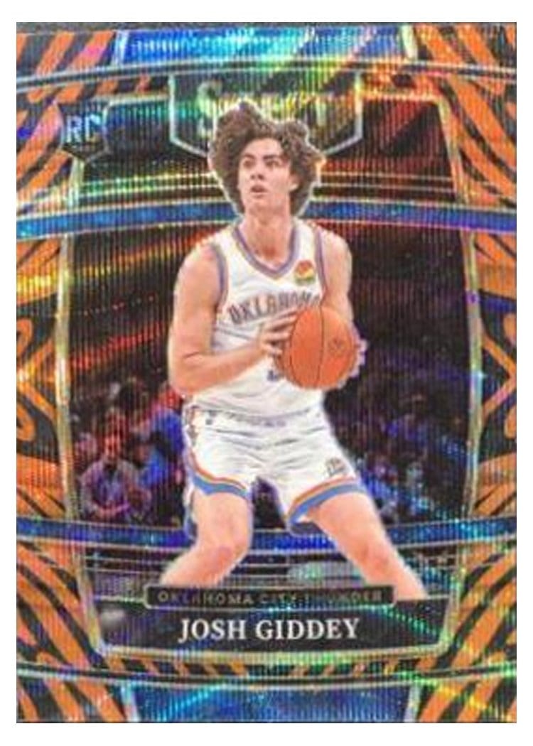 2021-22 Panini Select Base Set Josh Giddey #58 card