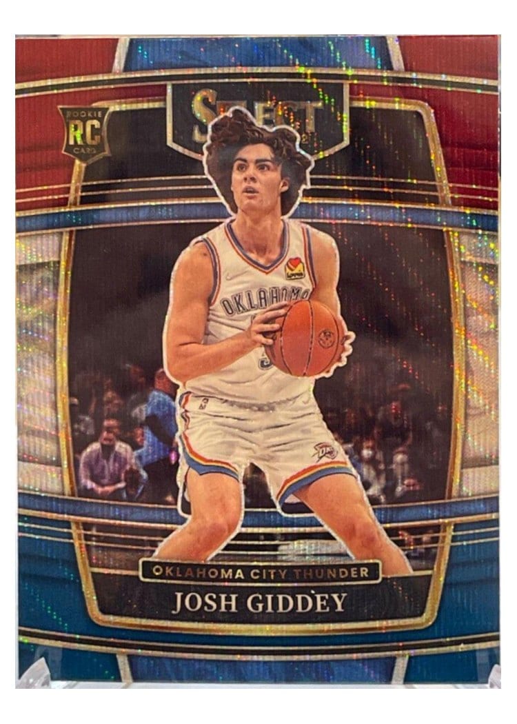 2021-22 Panini Select Base Set Josh Giddey #58 card