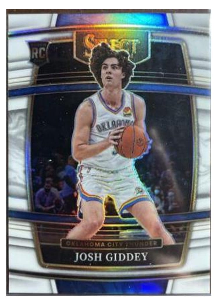 2021-22 Panini Select Base Set Josh Giddey #58 card