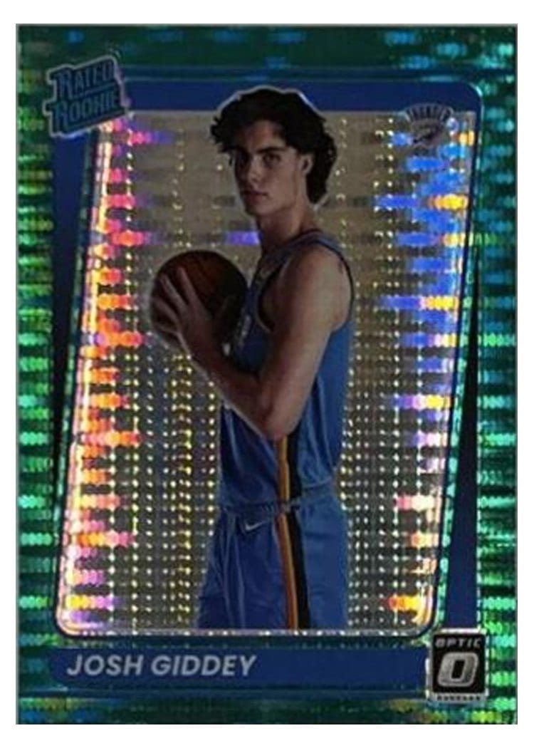 2021 Panini Donruss Optic Josh Giddey #152 card
