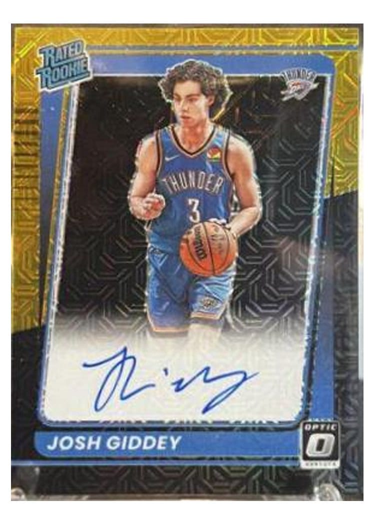 2021 Panini Donruss Optic Josh Giddey #152 card