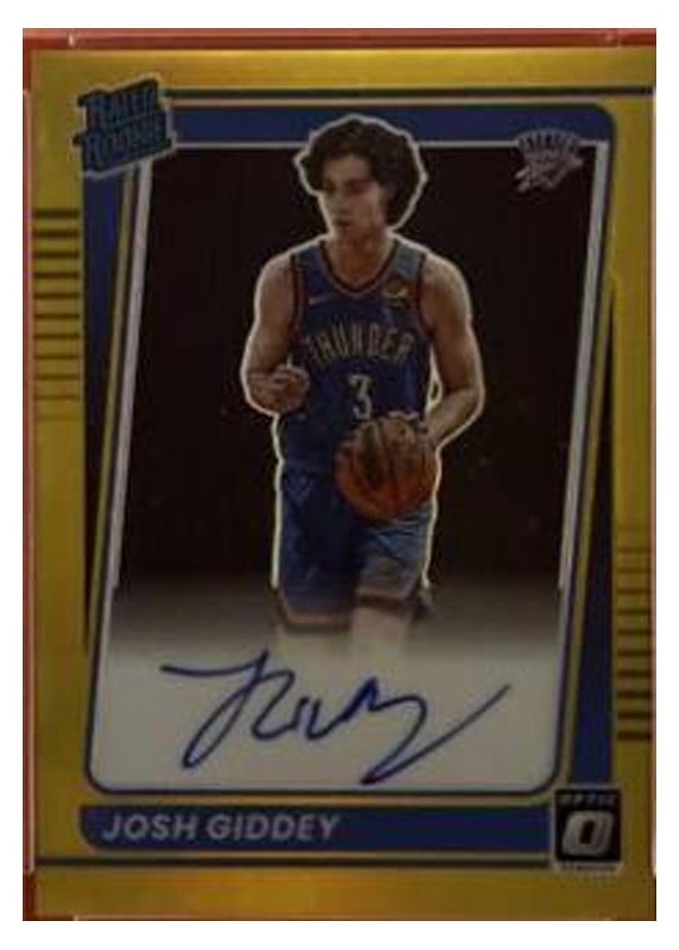 2021 Panini Donruss Optic Josh Giddey #152 card
