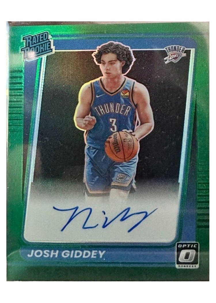 2021 Panini Donruss Optic Josh Giddey #152 card