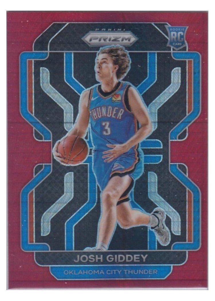 2021 Panini Prizm Josh Giddey #301 card