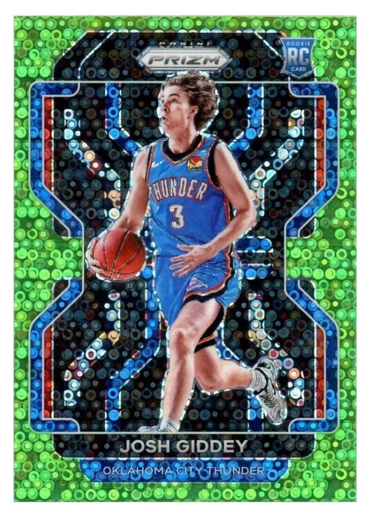 2021 Panini Prizm Josh Giddey #301 card