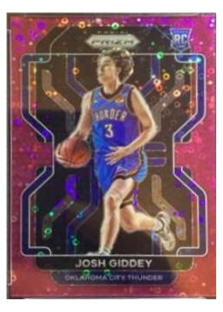 2021 Panini Prizm Josh Giddey #301 card