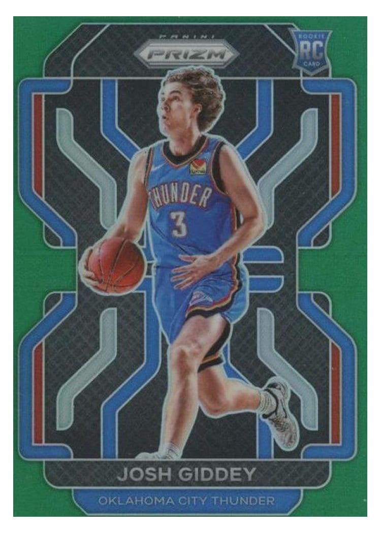 2021 Panini Prizm Josh Giddey #301 card