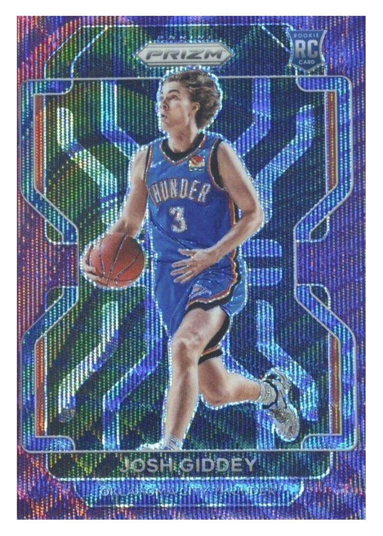 2021 Panini Prizm Josh Giddey #301 card