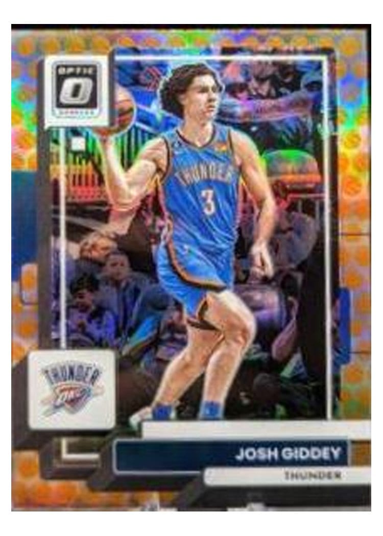 2022-23 Donruss Optic Base Set Josh Giddey #43 card